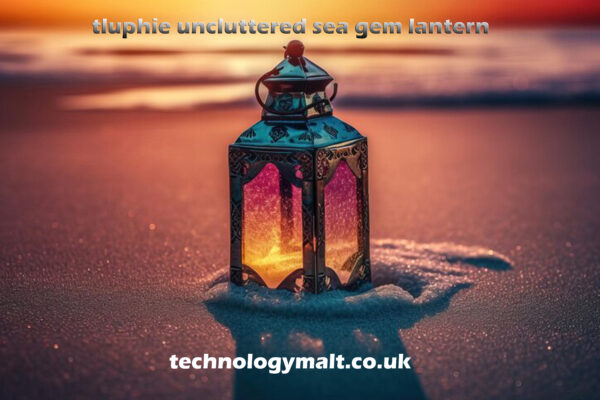 luphie uncluttered sea gem lantern