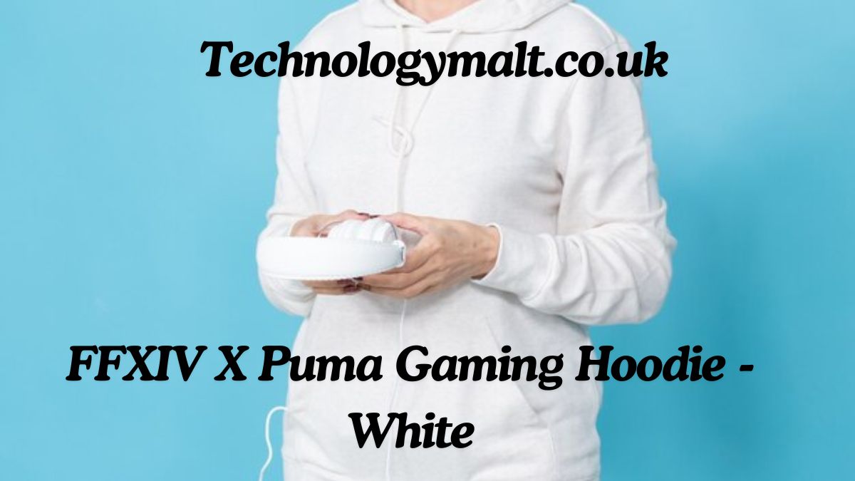 FFXIV X Puma Gaming Hoodie - White