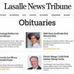 LaSalle News Tribune Obituaries